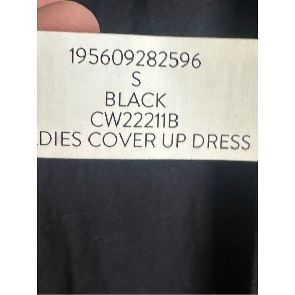 California Waves NWT size Small black dress/ sundress/ swim coverup - Picture 10 of 11